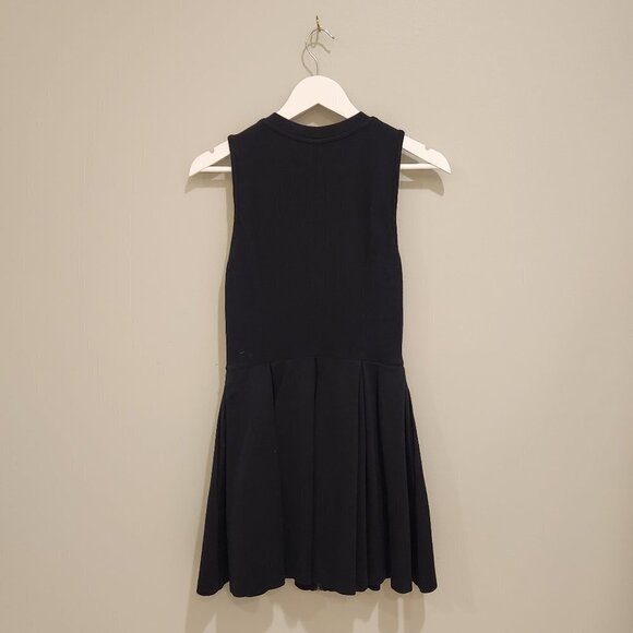 Club Monaco Black Sleeveless Dress - Size 6 - Picture 3 of 6